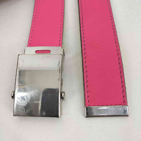 コムデギャルソン COMME des GARCONS SUPER FLUO LEATHER LINE G ネオン レザー ガチャベルト メンズ